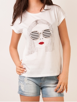 Tricou Cu Strasuri 